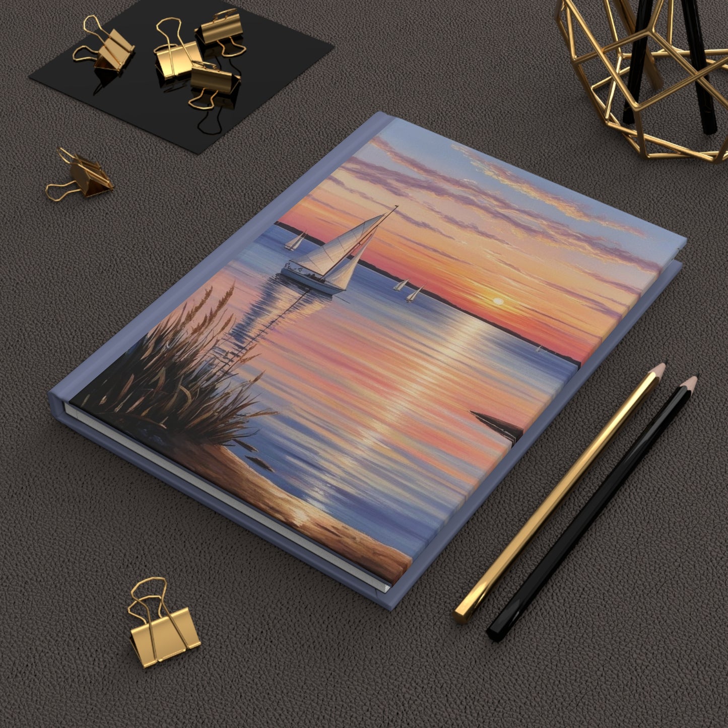 Maryland Hardcover Journal - Matte Finish for Travel and Nature Lovers