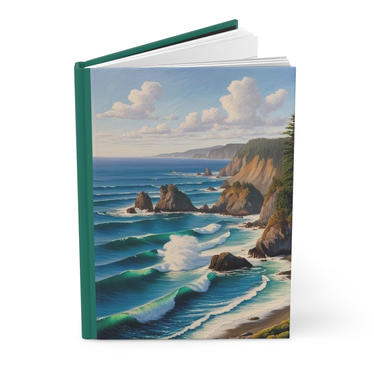 Oregon Hardcover Journal - Matte Finish for Travel and Nature Lovers