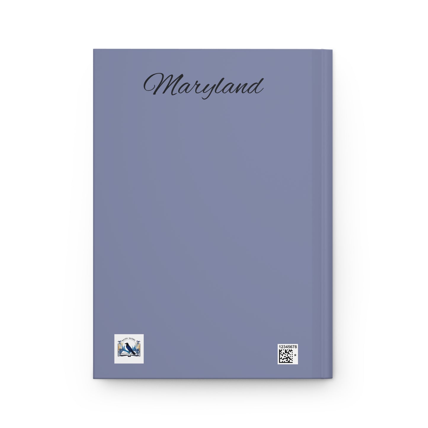 Maryland Hardcover Journal - Matte Finish for Travel and Nature Lovers
