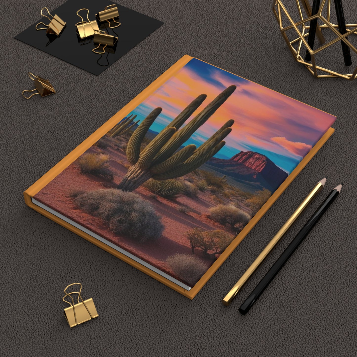 New Mexico Hardcover Journal - Matte Finish for Travel and Nature Lovers