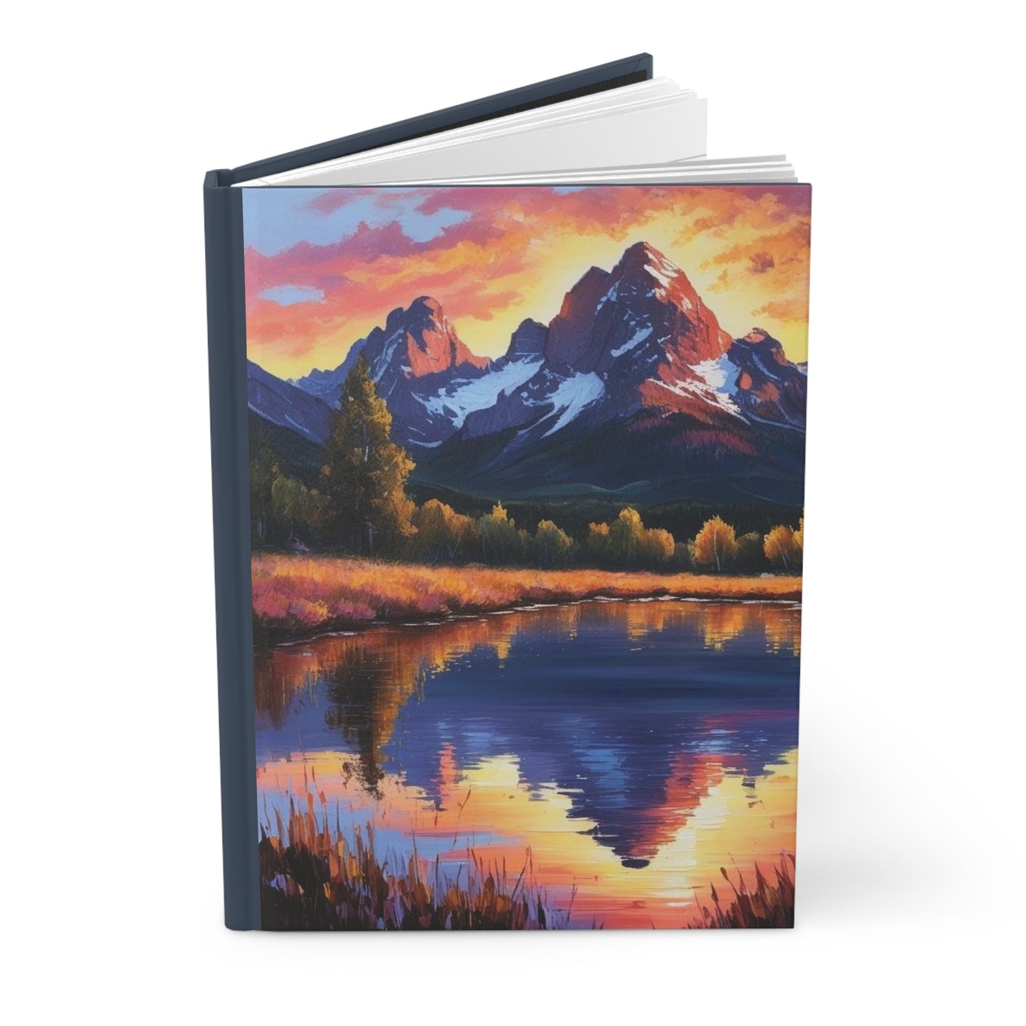 Wyoming Hardcover Journal - Matte Finish for Travel and Nature Lovers