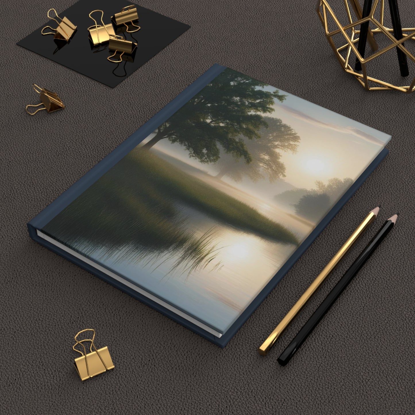Iowa Hardcover Journal - Matte Finish for Travel and Nature Lovers