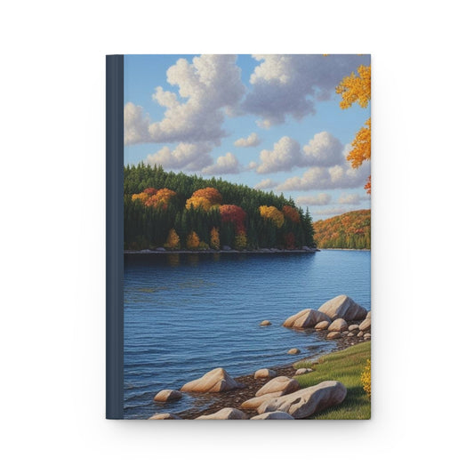 Michigan Hardcover Journal - Matte Finish for Travel and Nature Lovers
