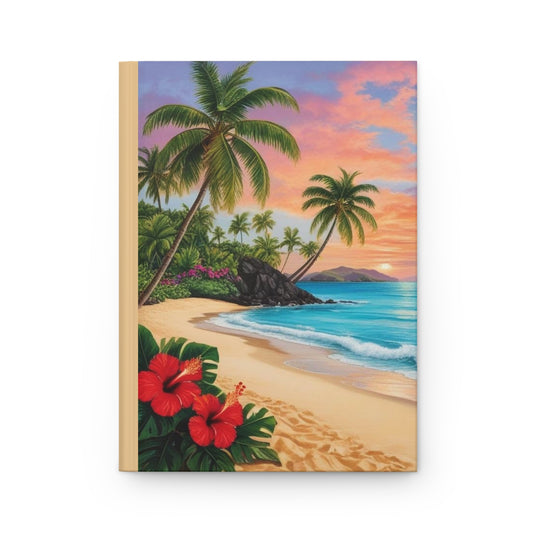 Hawaii Hardcover Journal - Matte Finish for Travel and Nature Lovers