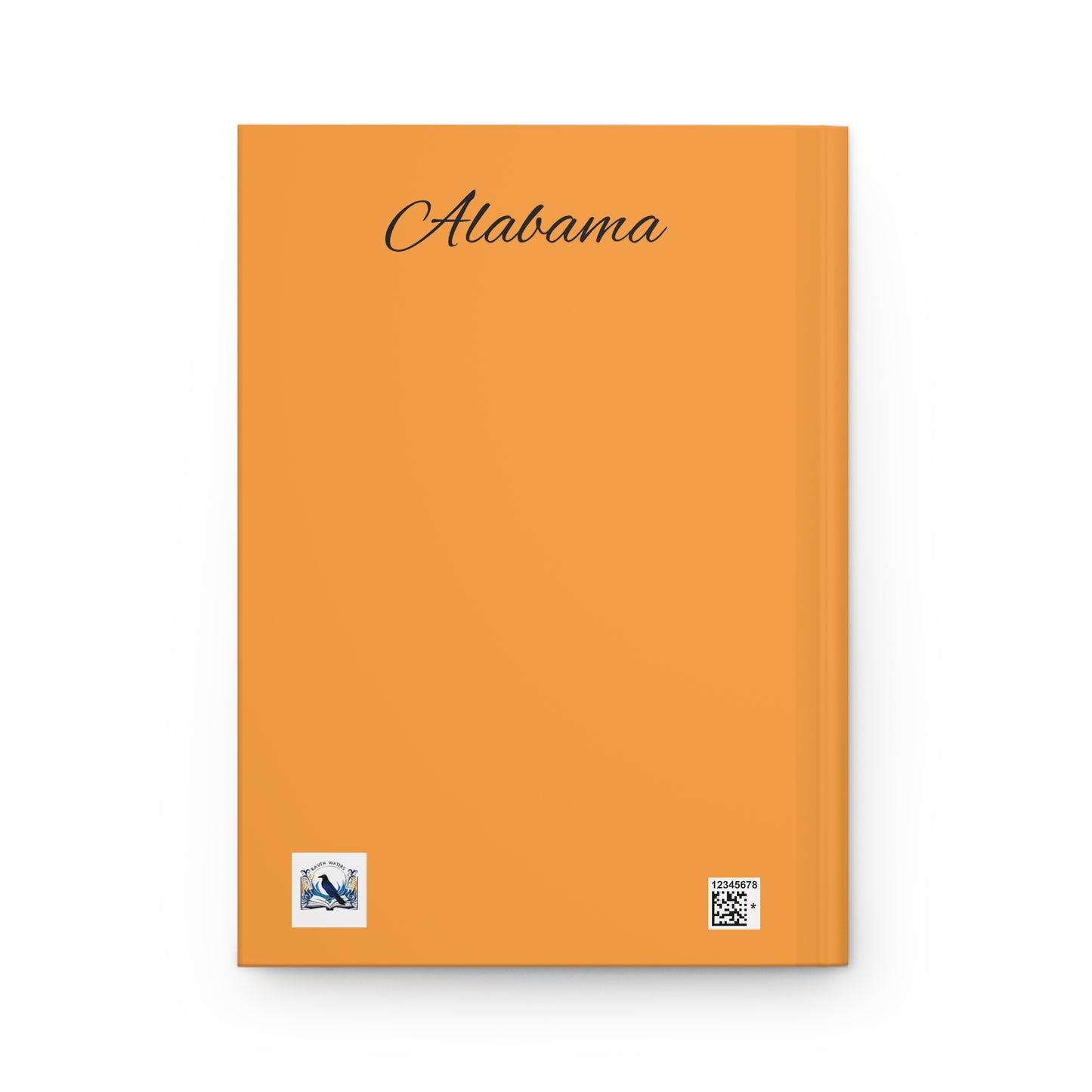 Alabama Hardcover Journal - Matte Finish for Travel and Nature Lovers