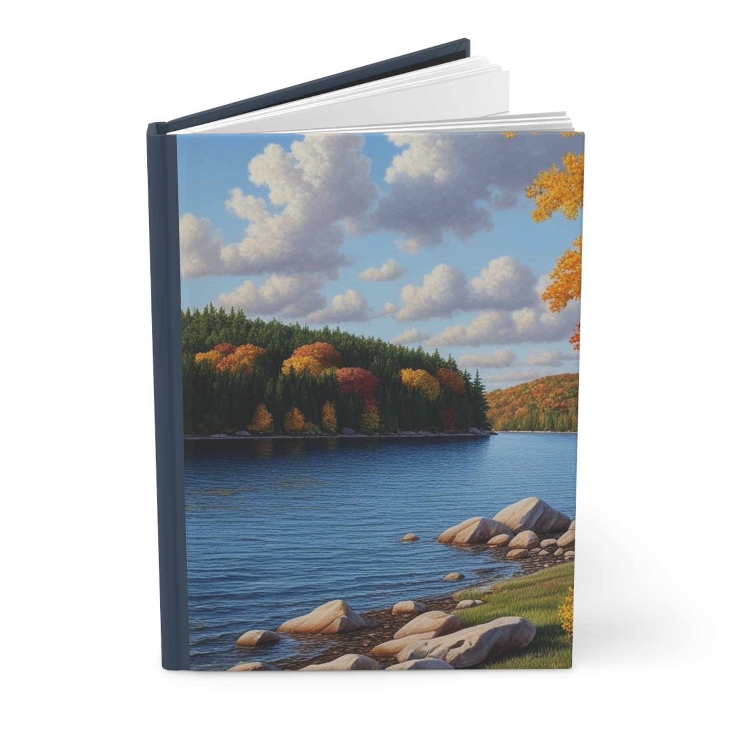 Michigan Hardcover Journal - Matte Finish for Travel and Nature Lovers