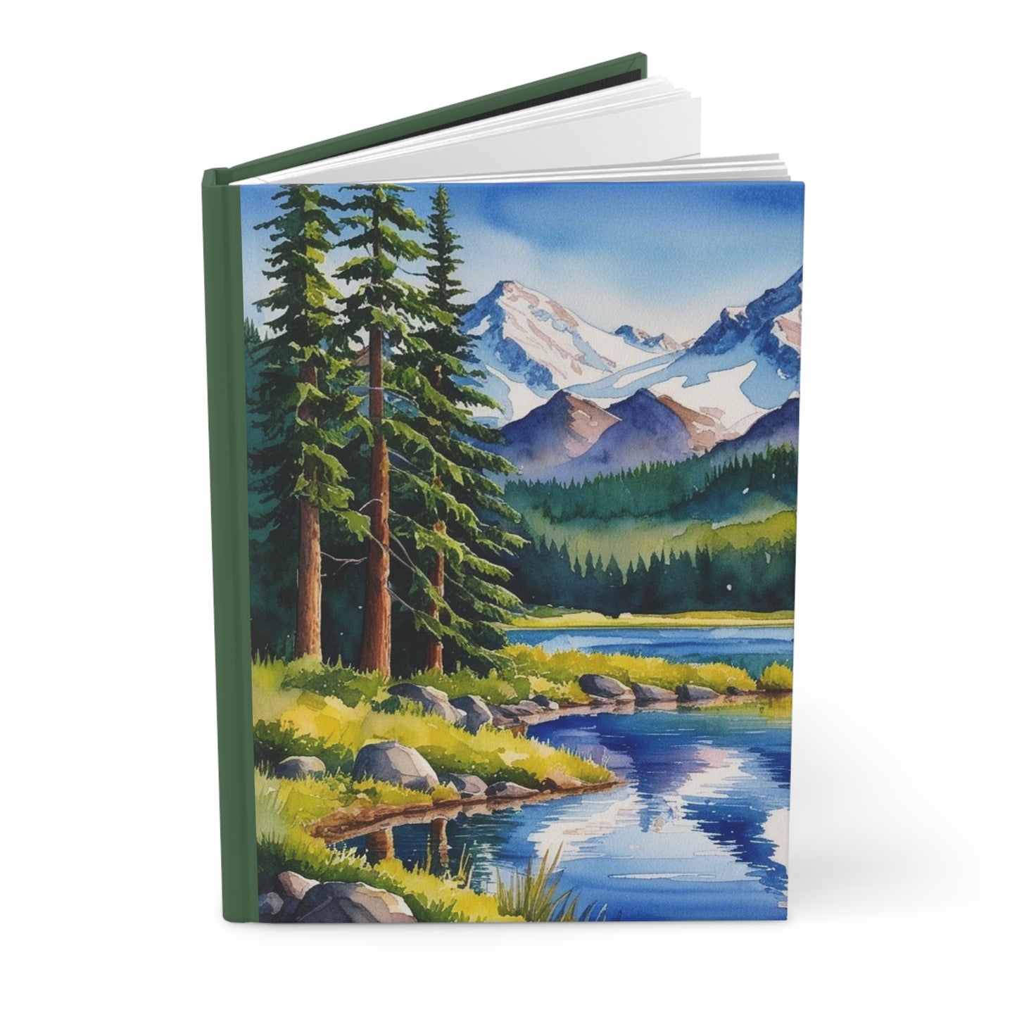 Washington Hardcover Journal - Matte Finish for Travel and Nature Lovers
