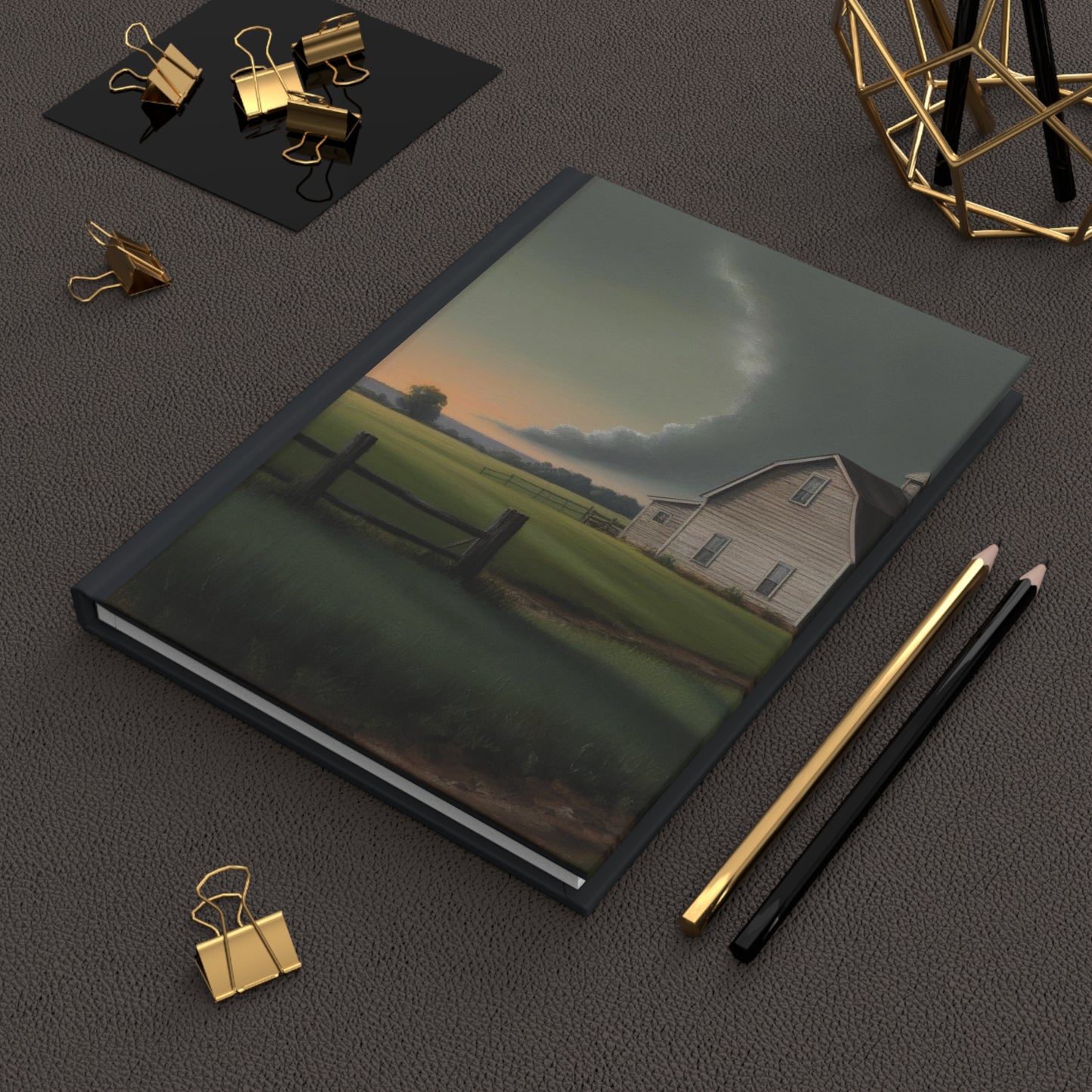 Indiana Hardcover Journal - Matte Finish for Travel and Nature Lovers