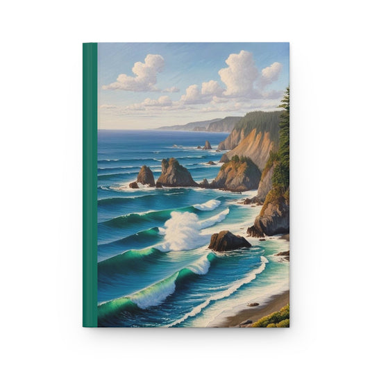 Oregon Hardcover Journal - Matte Finish for Travel and Nature Lovers
