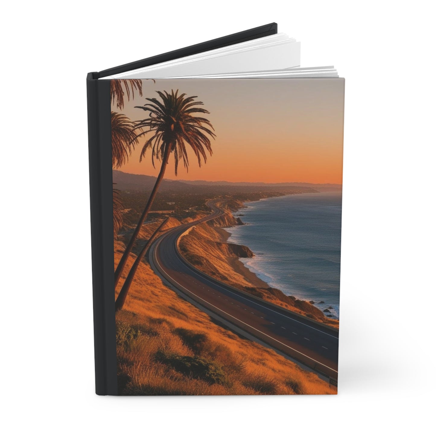 California Hardcover Journal - Matte Finish for Travel and Nature Lovers
