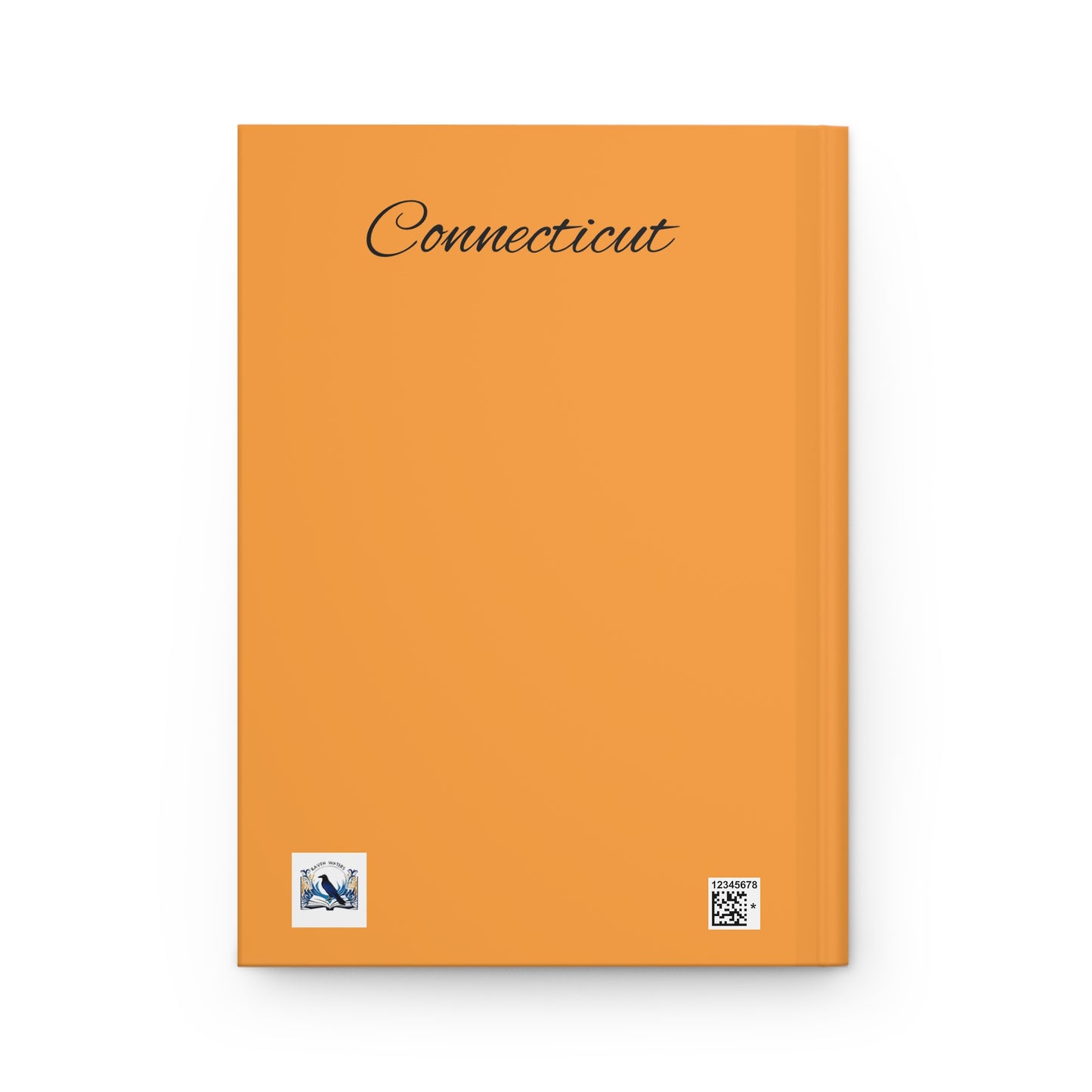 Connecticut Hardcover Journal - Matte Finish for Travel and Nature Lovers