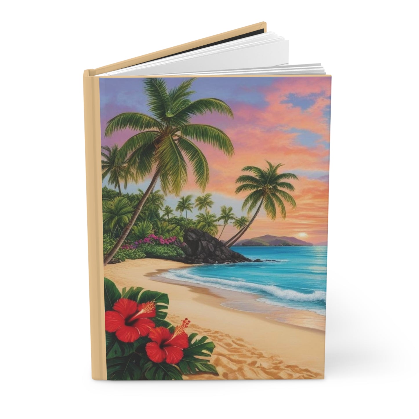 Hawaii Hardcover Journal - Matte Finish for Travel and Nature Lovers