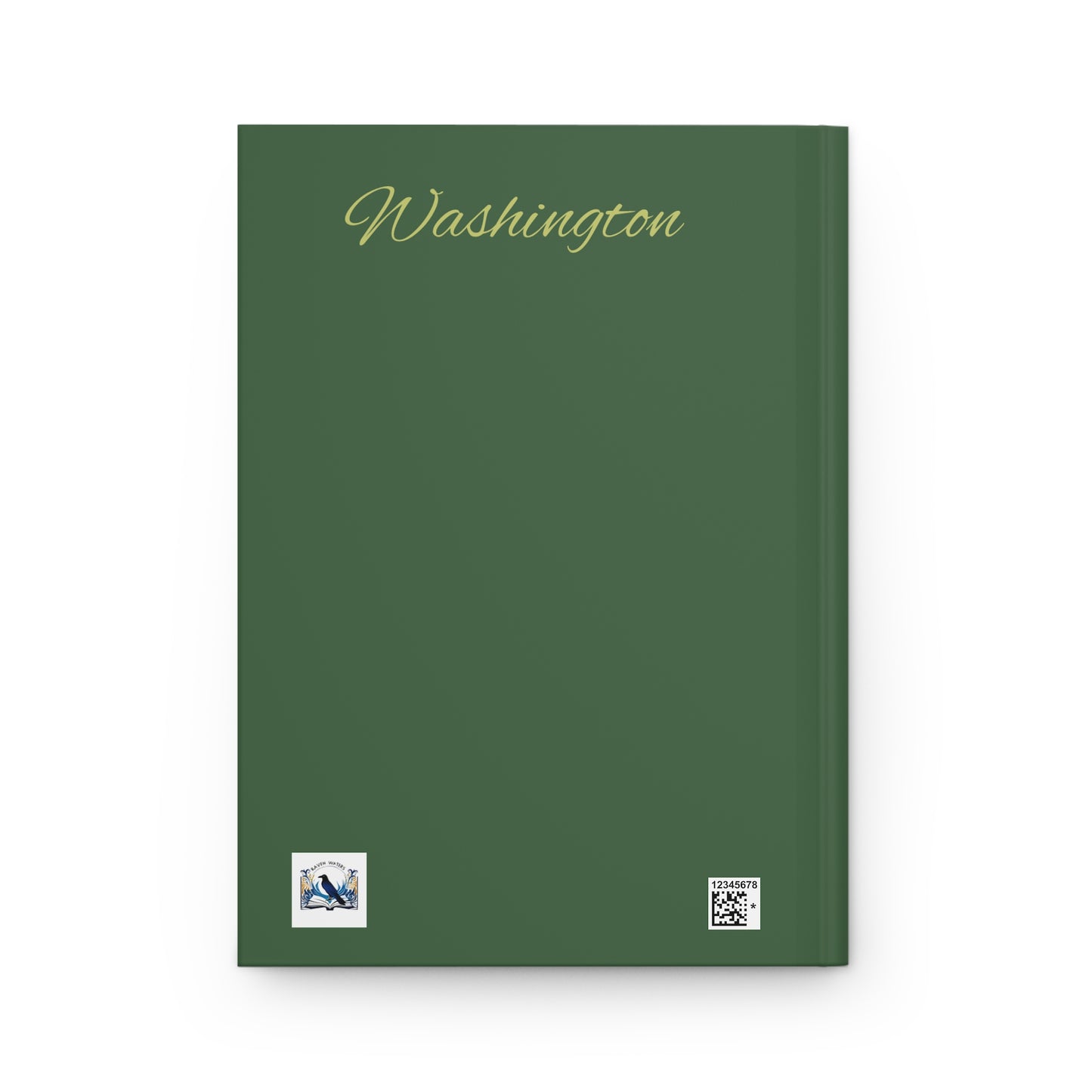 Washington Hardcover Journal - Matte Finish for Travel and Nature Lovers