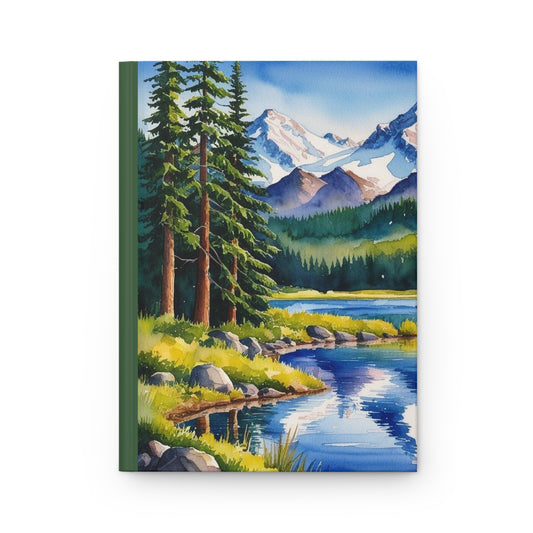 Washington Hardcover Journal - Matte Finish for Travel and Nature Lovers