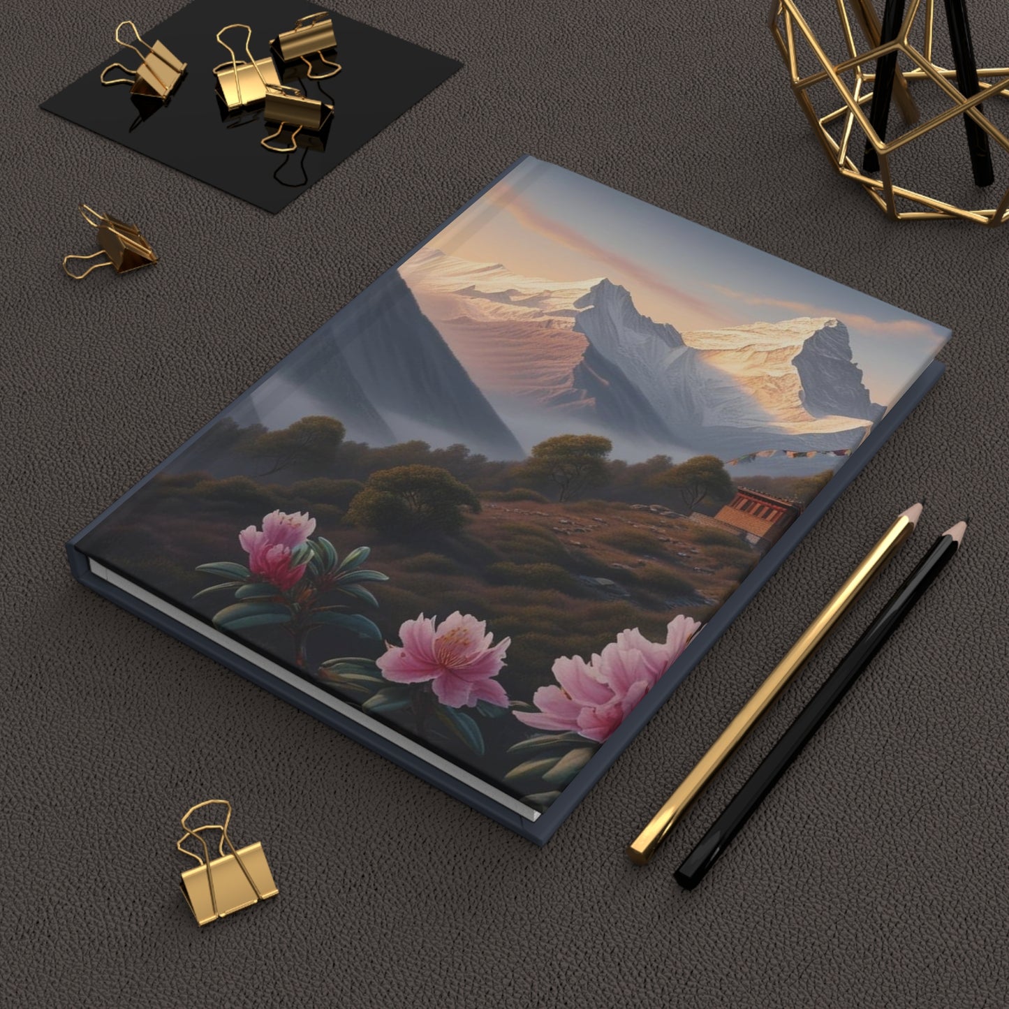 Nepal Hardcover Journal - Matte Finish International Series