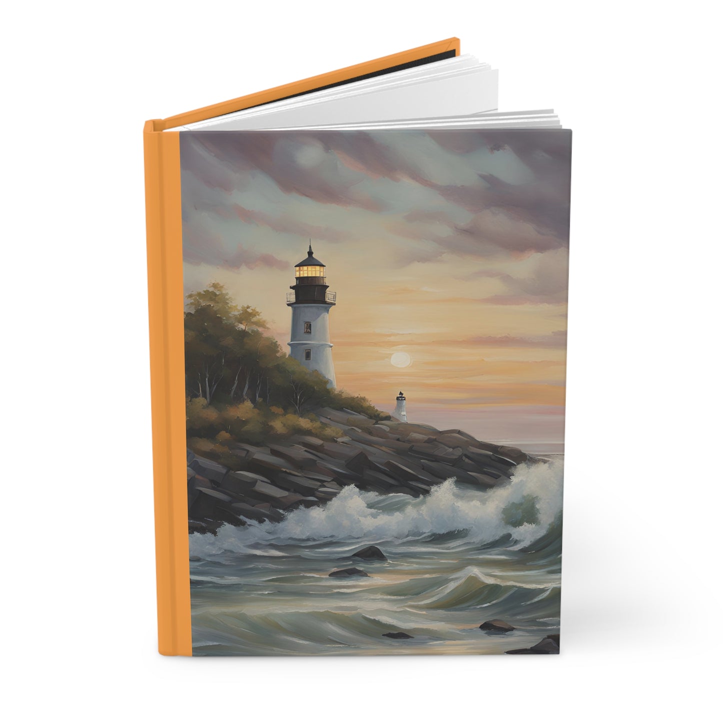 Connecticut Hardcover Journal - Matte Finish for Travel and Nature Lovers