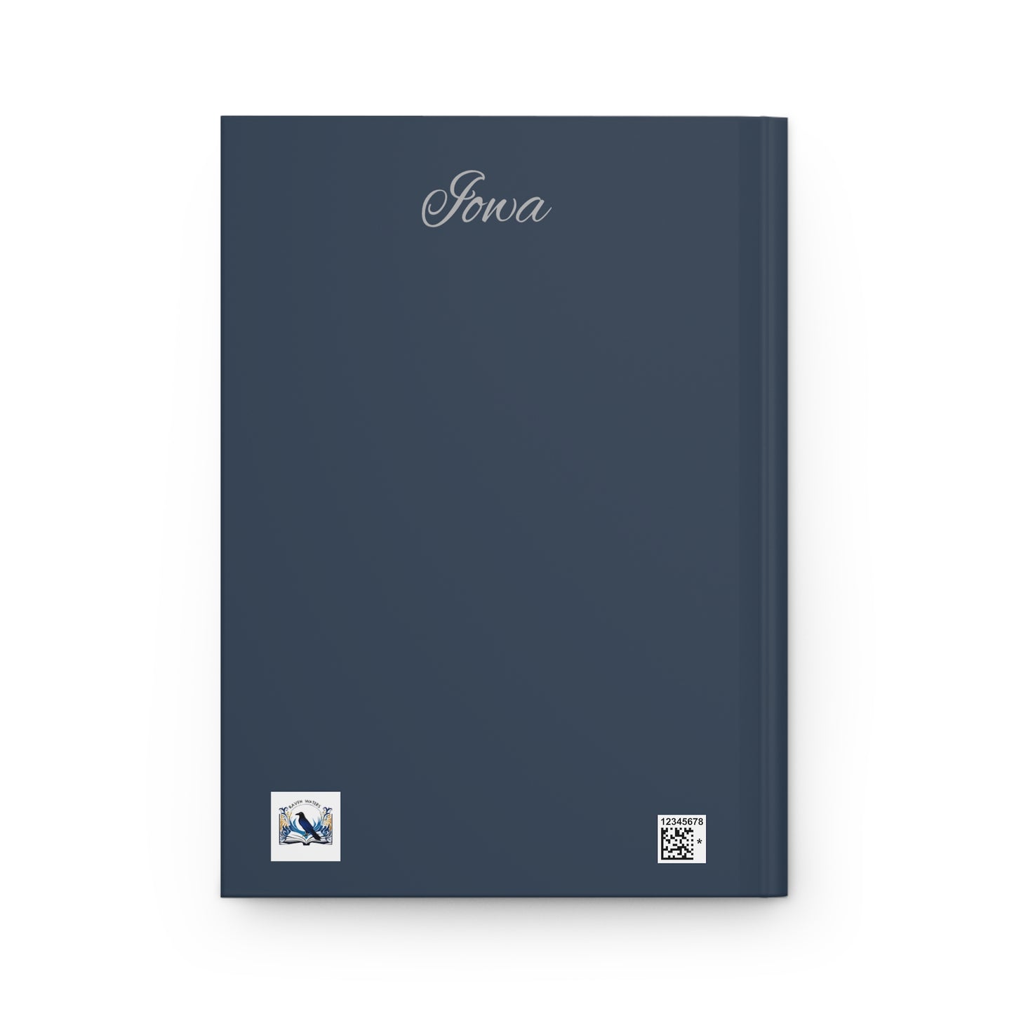 Iowa Hardcover Journal - Matte Finish for Travel and Nature Lovers