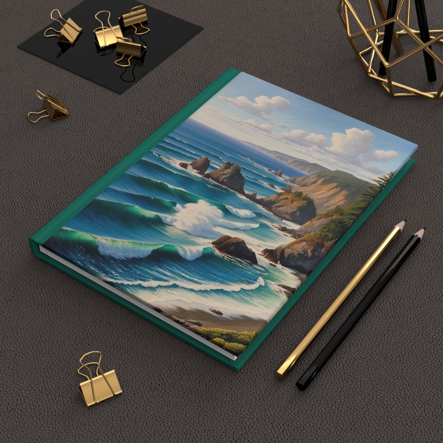 Oregon Hardcover Journal - Matte Finish for Travel and Nature Lovers