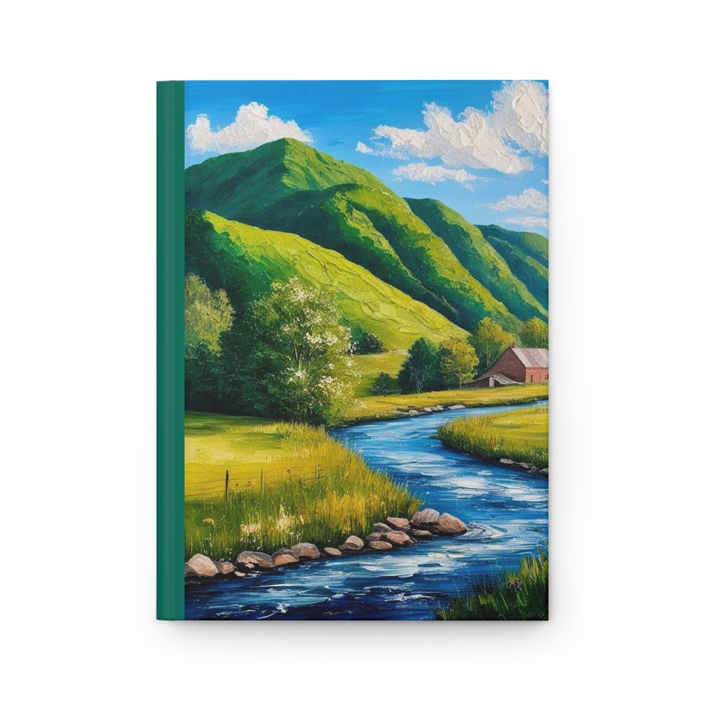 West Virginia Hardcover Journal - Matte Finish for Travel and Nature Lovers