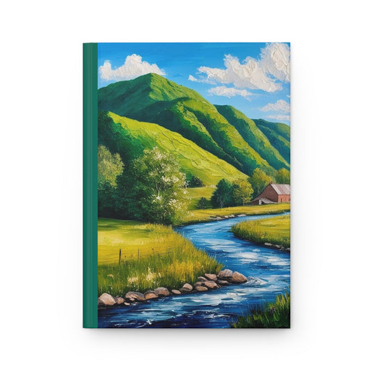 West Virginia Hardcover Journal - Matte Finish for Travel and Nature Lovers