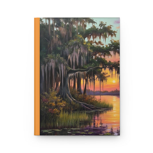 Louisiana Hardcover Journal - Matte Finish for Travel and Nature Lovers