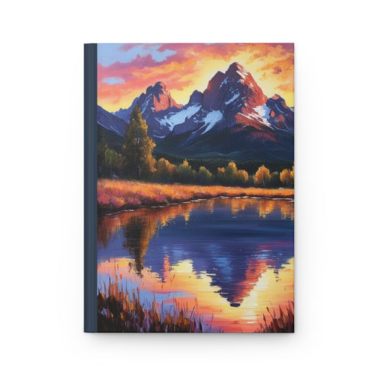 Wyoming Hardcover Journal - Matte Finish for Travel and Nature Lovers