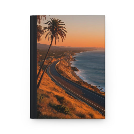 California Hardcover Journal - Matte Finish for Travel and Nature Lovers